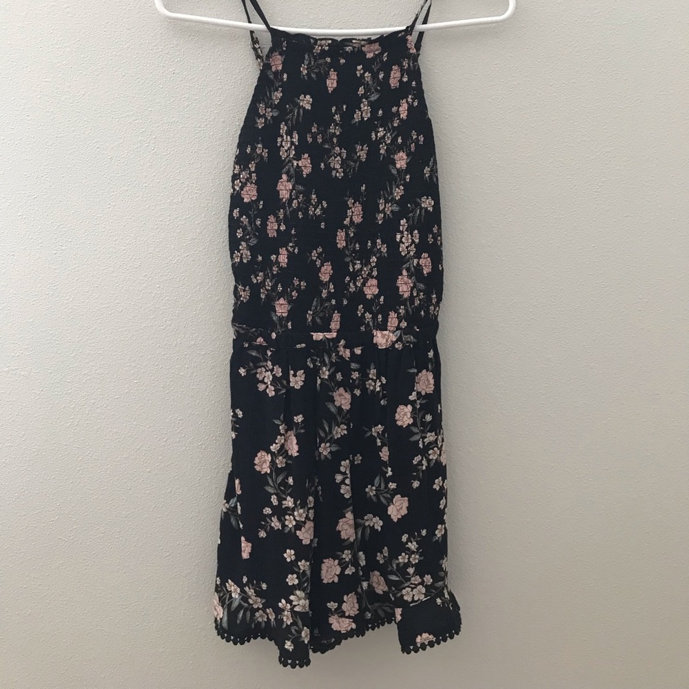 AE High Neck Floral Printed Romper